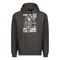 Smoke Stay Punk Stay Drunk Premium Hoodie - PixelWave