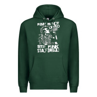 Sports Green Stay Punk Stay Drunk Premium Hoodie - PixelWave