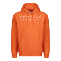Carrot realtor i'll be there for you long sleeve Premium Hoodie - PixelWave