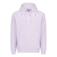 Lilac realtor i'll be there for you long sleeve Premium Hoodie - PixelWave
