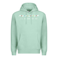 Seafoam realtor i'll be there for you long sleeve Premium Hoodie - PixelWave