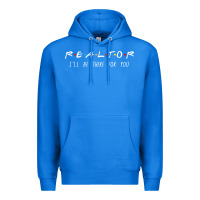 True Royal realtor i'll be there for you long sleeve Premium Hoodie - PixelWave