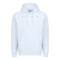 White realtor i'll be there for you long sleeve Premium Hoodie - PixelWave