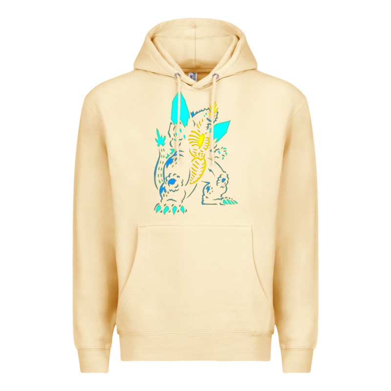 Spacegodzilla Premium Hoodie by PixelWave | Teevron