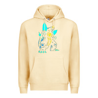 Pina Colada Spacegodzilla Premium Hoodie - PixelWave