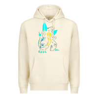 Sandshell Spacegodzilla Premium Hoodie - PixelWave