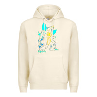 Tofu Spacegodzilla Premium Hoodie - PixelWave