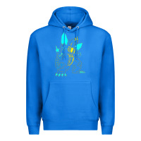 True Royal Spacegodzilla Premium Hoodie - PixelWave