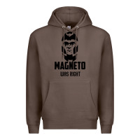 Coffee magneto was right Premium Hoodie - PixelWave