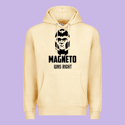 Magneto Was Right Premium Hoodie Designed By Pixelwave