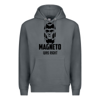 Rock magneto was right Premium Hoodie - PixelWave