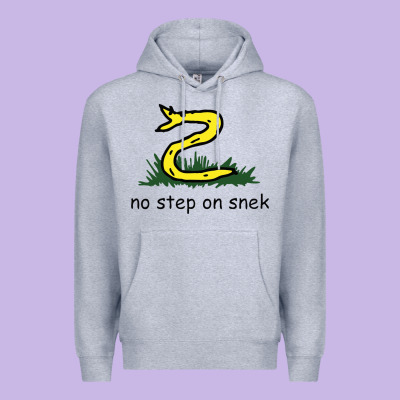 No Step On Snek,libertarian,tumblr,meme,funny,polotics,no Step,on,snek Premium Hoodie Designed By Pixelwave