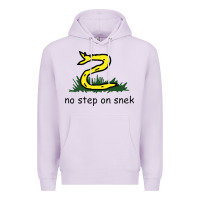 Lilac no step on snek,libertarian,tumblr,meme,funny,polotics,no step,on,snek Premium Hoodie - PixelWave