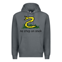 Rock no step on snek,libertarian,tumblr,meme,funny,polotics,no step,on,snek Premium Hoodie - PixelWave