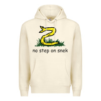 Sandshell no step on snek,libertarian,tumblr,meme,funny,polotics,no step,on,snek Premium Hoodie - PixelWave