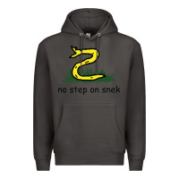 Smoke no step on snek,libertarian,tumblr,meme,funny,polotics,no step,on,snek Premium Hoodie - PixelWave