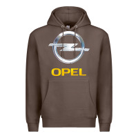Coffee Opel Premium Hoodie - PixelWave