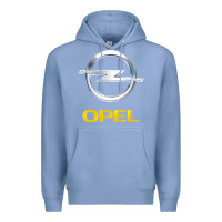 Colony Blue Opel Premium Hoodie - PixelWave