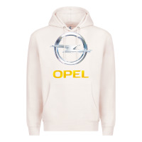 Pale Pink Opel Premium Hoodie - PixelWave