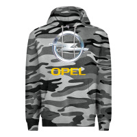 Slate Camo Opel Premium Hoodie - PixelWave