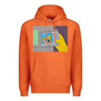 Carrot The Simpsons Old Man Yells At Cloud Newspaper V1 Premium Hoodie - PixelWave