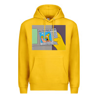 Lemon The Simpsons Old Man Yells At Cloud Newspaper V1 Premium Hoodie - PixelWave
