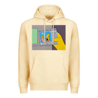 Pina Colada The Simpsons Old Man Yells At Cloud Newspaper V1 Premium Hoodie - PixelWave