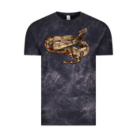 Cloud Black red tail boa snake Vintage Tee - LillyAllenDesigns
