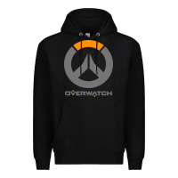 Black overwatch Premium Hoodie - PixelWave