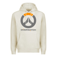 Oatmeal Heather overwatch Premium Hoodie - PixelWave