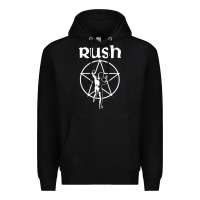 Black Rush Explosion Premium Hoodie - PixelWave