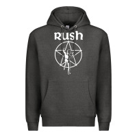 Charcoal Heather Rush Explosion Premium Hoodie - PixelWave