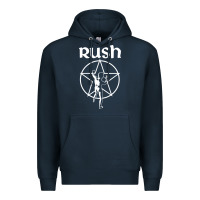Navy Rush Explosion Premium Hoodie - PixelWave