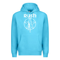 Ocean Blue Rush Explosion Premium Hoodie - PixelWave