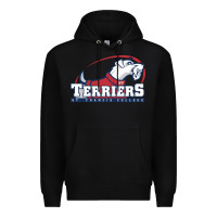 Black st. francis terriers(SFC), brooklyn Premium Hoodie - PixelWave