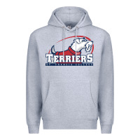 Heather Grey st. francis terriers(SFC), brooklyn Premium Hoodie - PixelWave