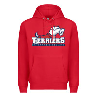 Red st. francis terriers(SFC), brooklyn Premium Hoodie - PixelWave