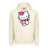 Tofu kitty Premium Hoodie - PixelWave
