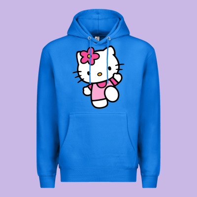 Kitty Premium Hoodie Designed By Pixelwave