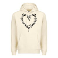 Sandshell bichota heart for women,cute music t shirt Premium Hoodie - PixelWave