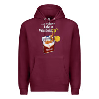 Burgundy Anyhow Have A Winfield 25s Classic Premium Hoodie - PixelWave