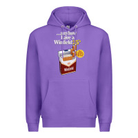 Purple Anyhow Have A Winfield 25s Classic Premium Hoodie - PixelWave