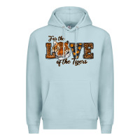 Blue Mist love of the tigers Premium Hoodie - RanaPortraitStore