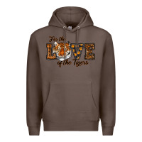 Coffee love of the tigers Premium Hoodie - RanaPortraitStore