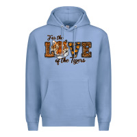Colony Blue love of the tigers Premium Hoodie - RanaPortraitStore