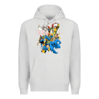 Dove Grey group pic x men Premium Hoodie - PixelWave