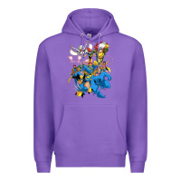 Purple group pic x men Premium Hoodie - PixelWave