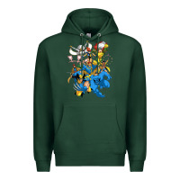 Sports Green group pic x men Premium Hoodie - PixelWave