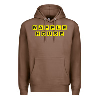 Chestnut waffle hause Premium Hoodie - PixelWave