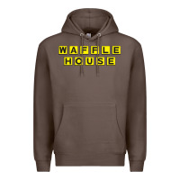 Coffee waffle hause Premium Hoodie - PixelWave
